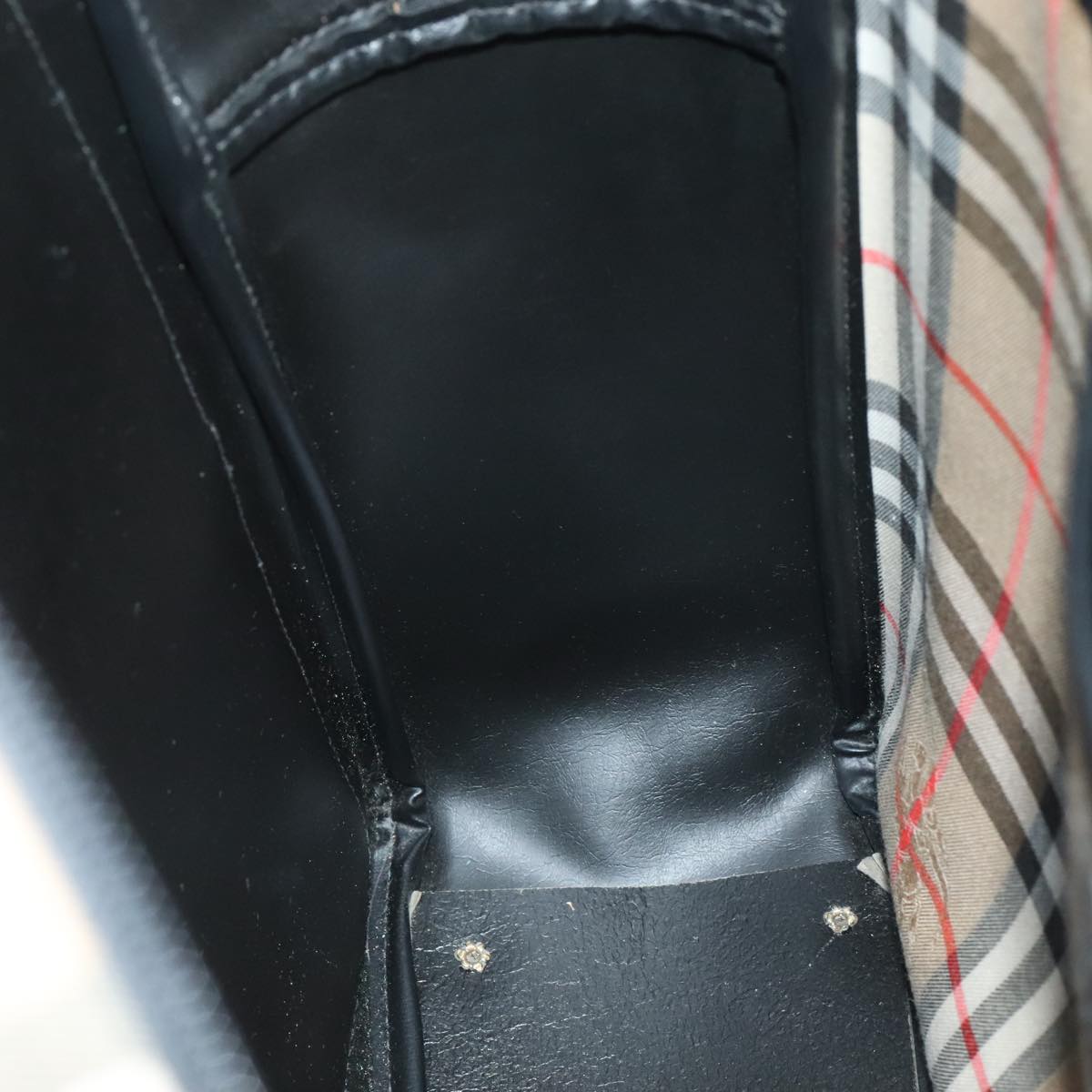 Burberry Nova Check, Beige, Canvas, handbag