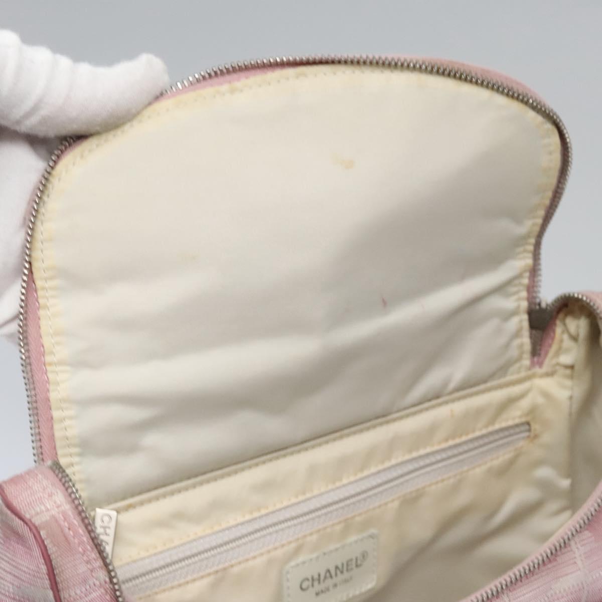 Chanel Travel line, Pink, Canvas, backpack