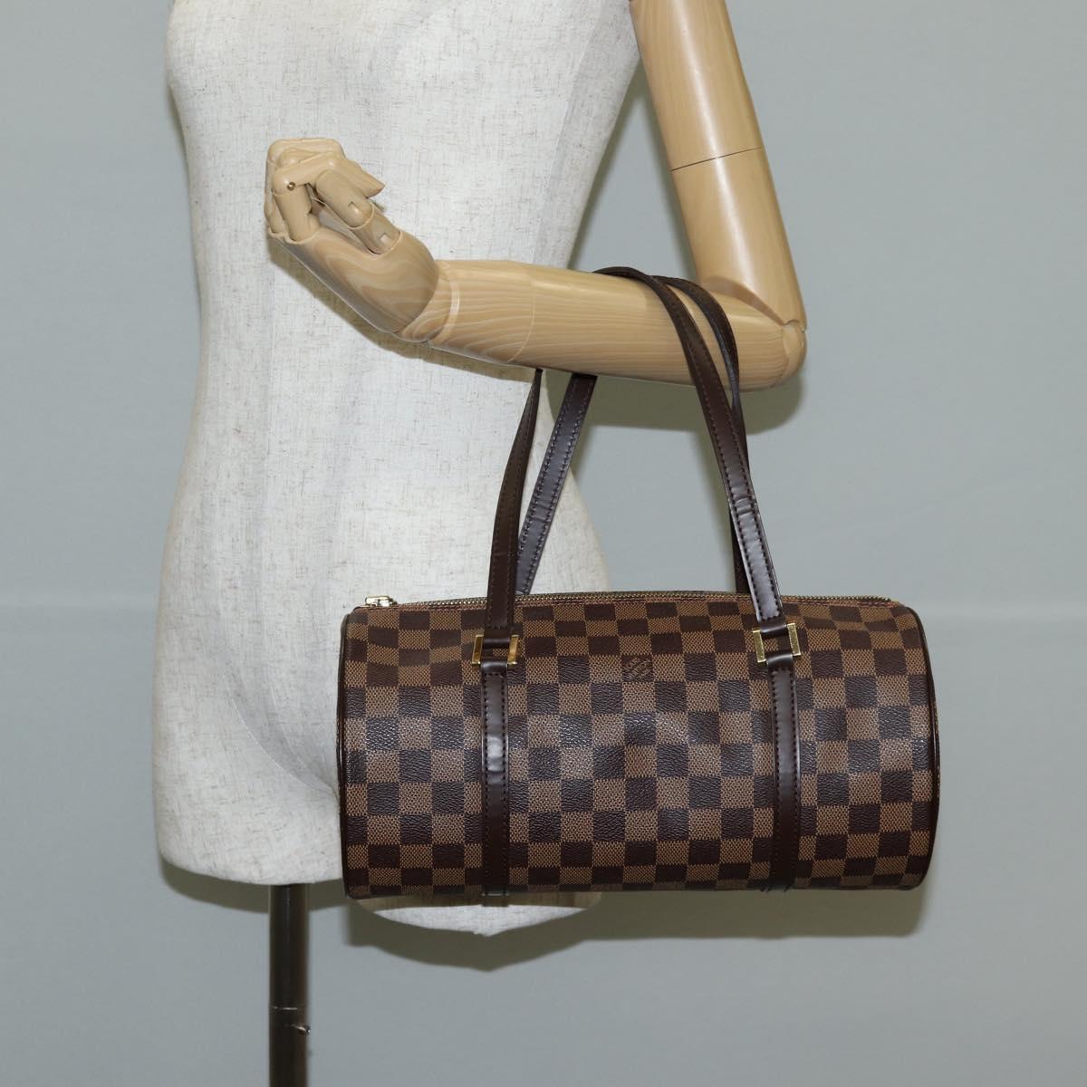 Louis Vuitton Papillon 30, Brown, Canvas, handbag