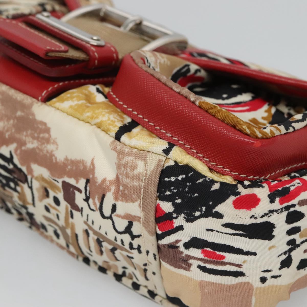 Prada, Red, NYLON, shoulder