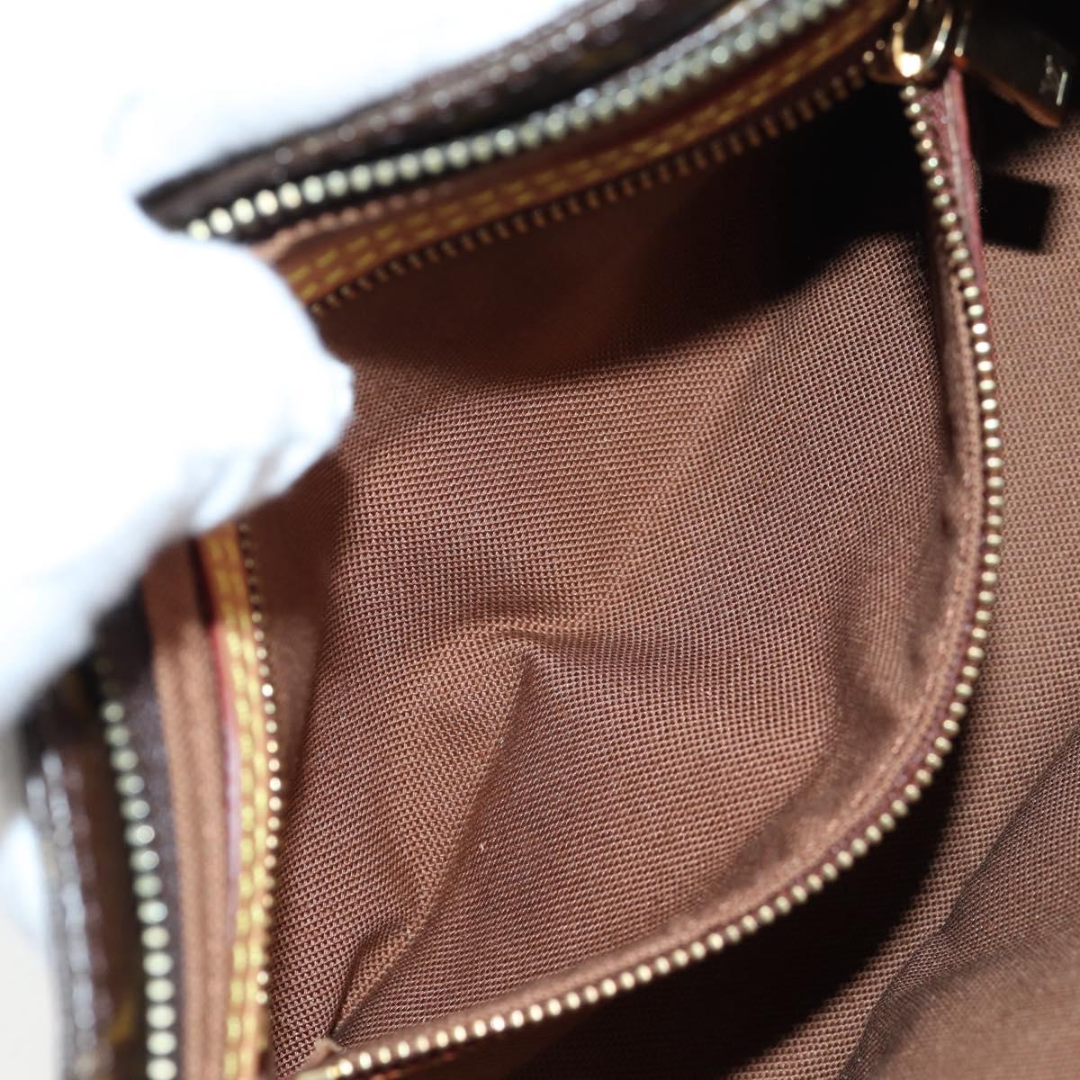 Louis Vuitton Trotteur, Brown, Canvas, shoulder