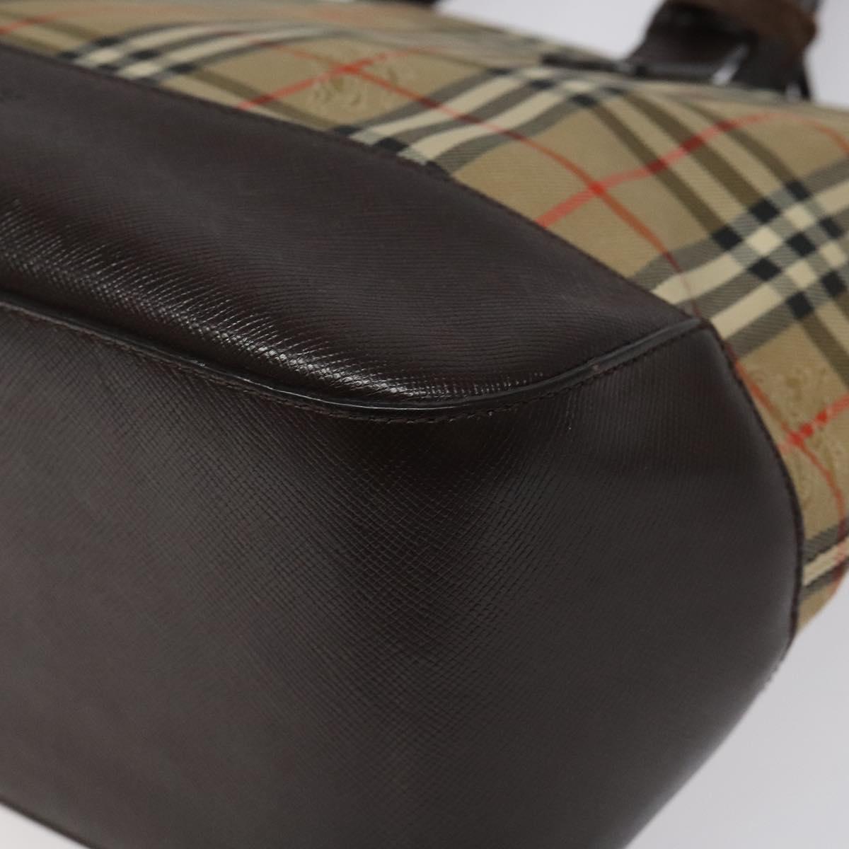 Burberry Nova Check, Beige, Canvas, tote