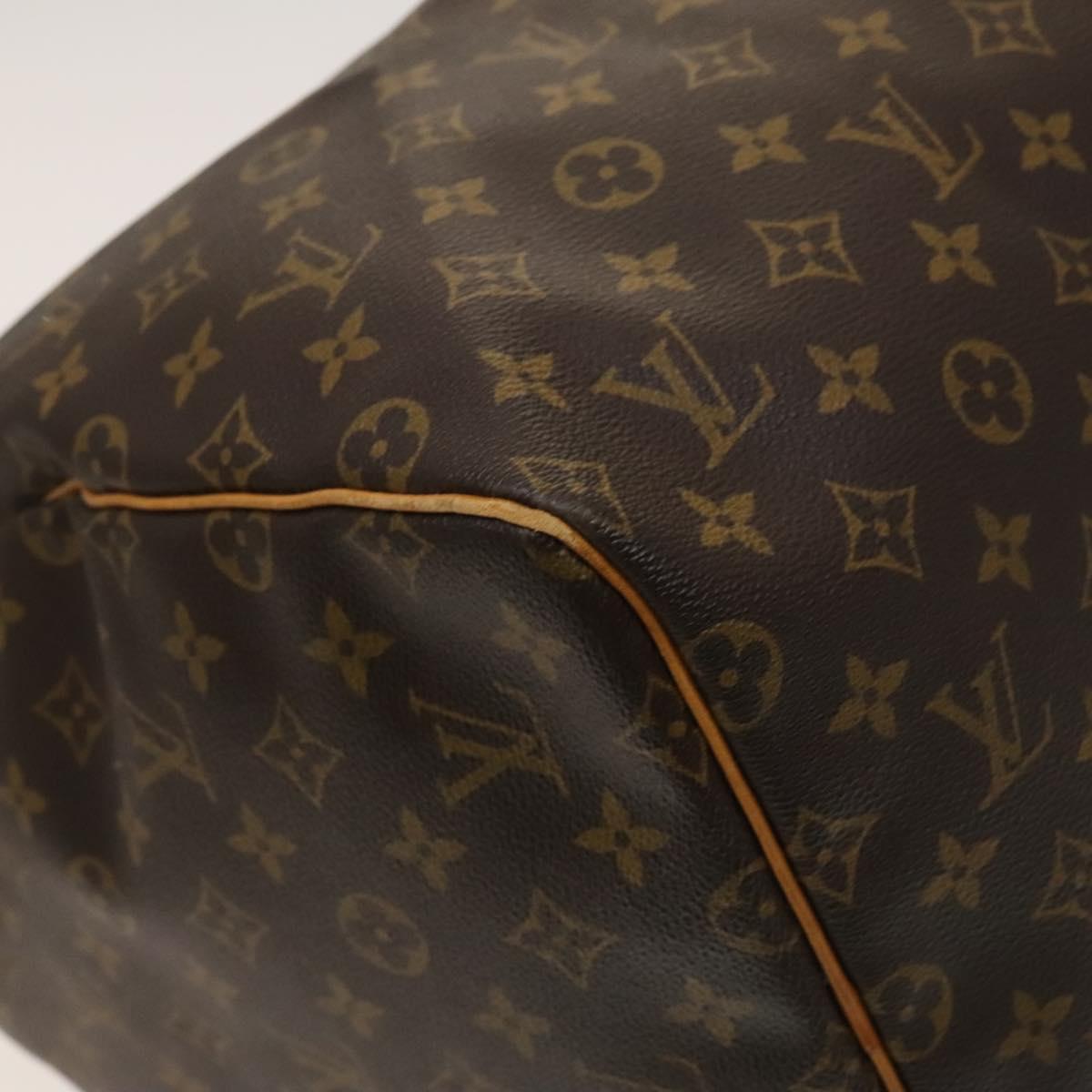 Louis Vuitton Keepall 55, Brown, Canvas, travel