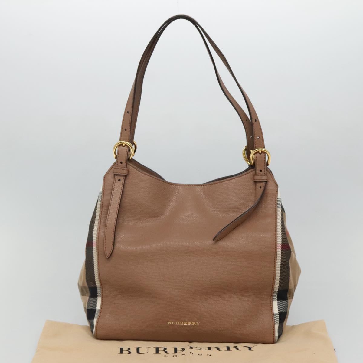 Burberry Canterbury, Brown, Leather, shoulder