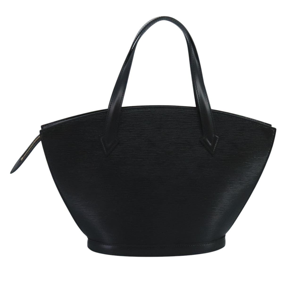 Louis Vuitton Saint Jacques, Black, Leather, handbag
