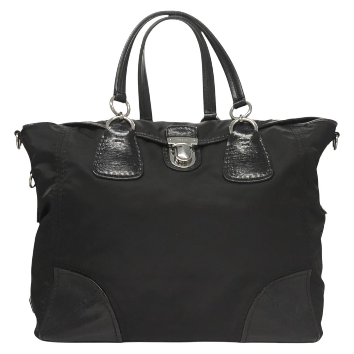 Prada Tessuto, Black, NYLON, tote