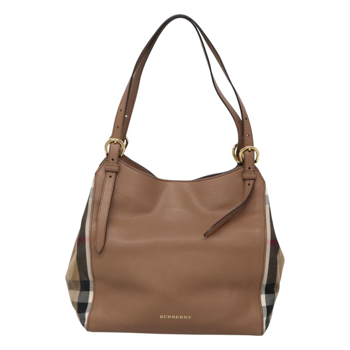 Burberry Canterbury, Brown, Leather, shoulder