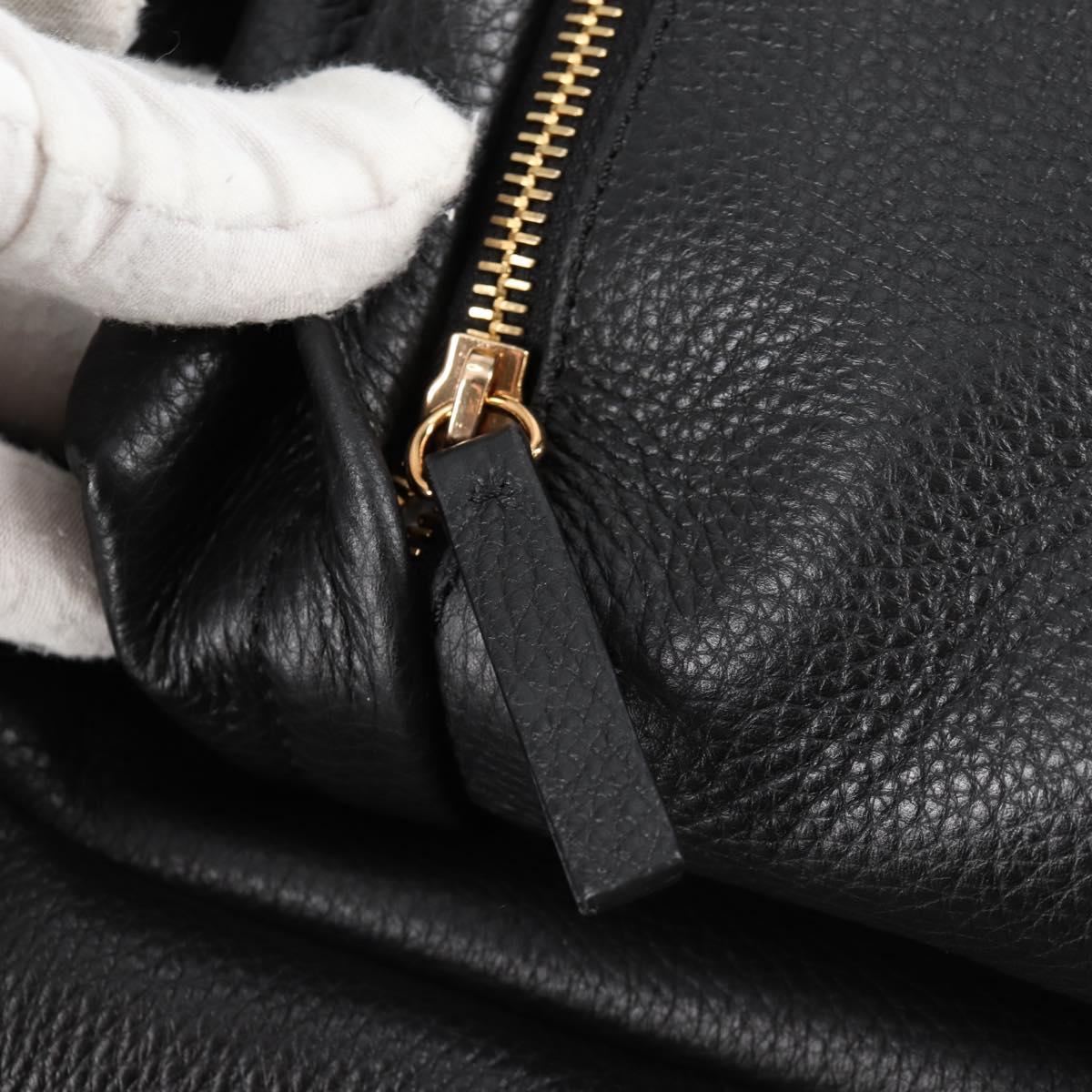 Versace Medusa, Black, Leather, backpack