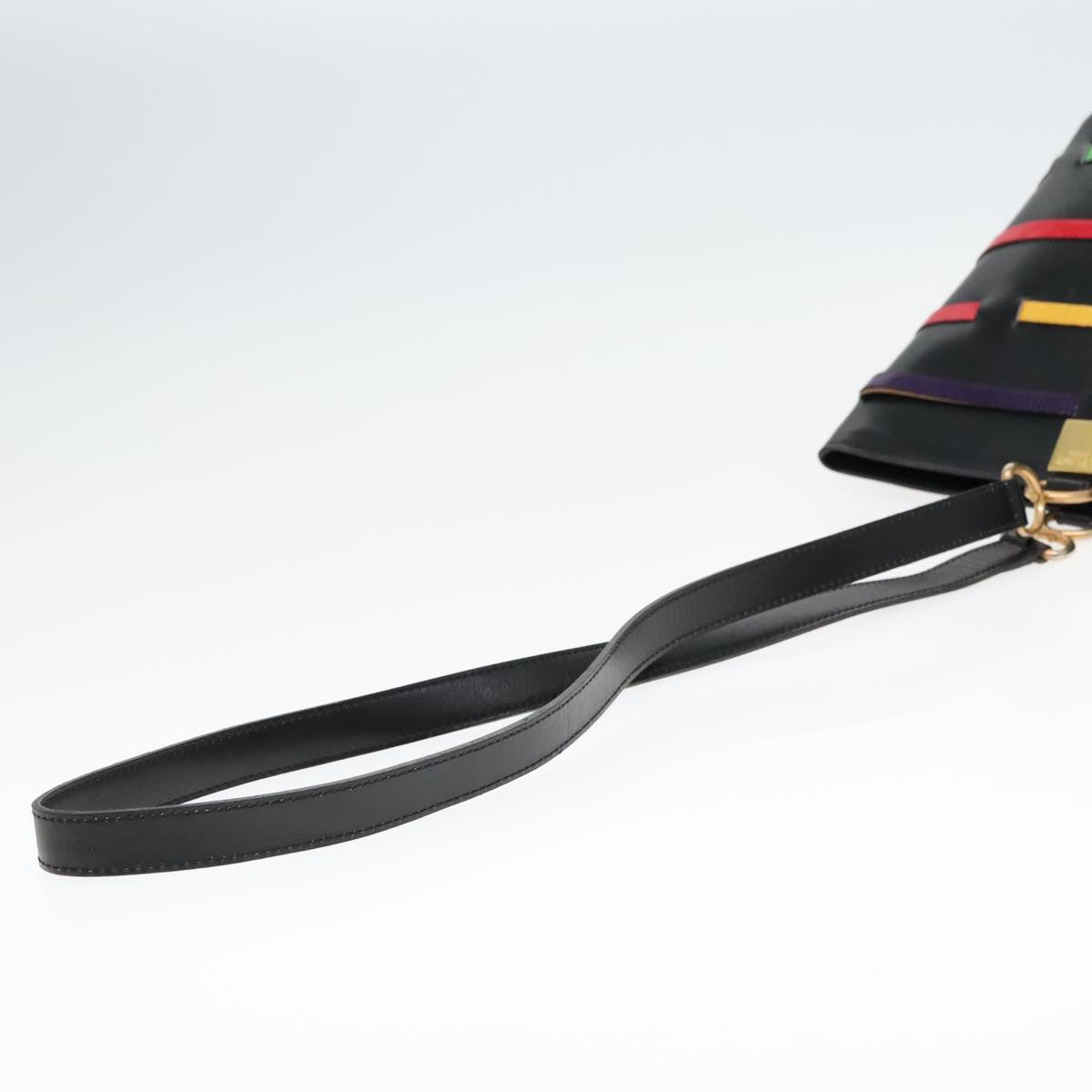 Céline, Black, Leather, shoulder