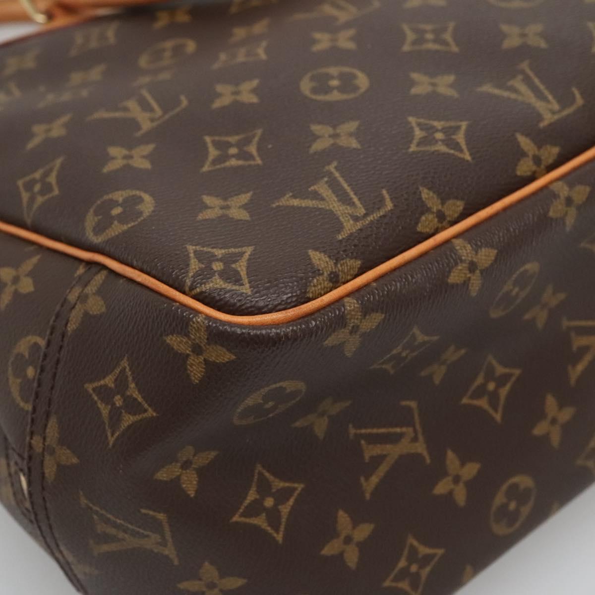 Louis Vuitton Deauville, Brown, Canvas, handbag