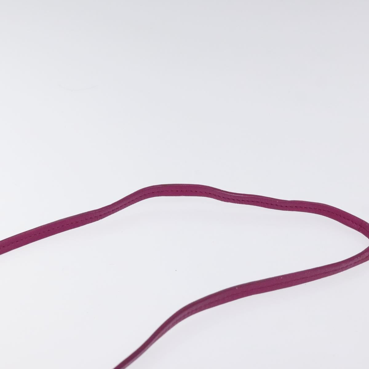 Céline Clasp, Purple, Leather, clutch