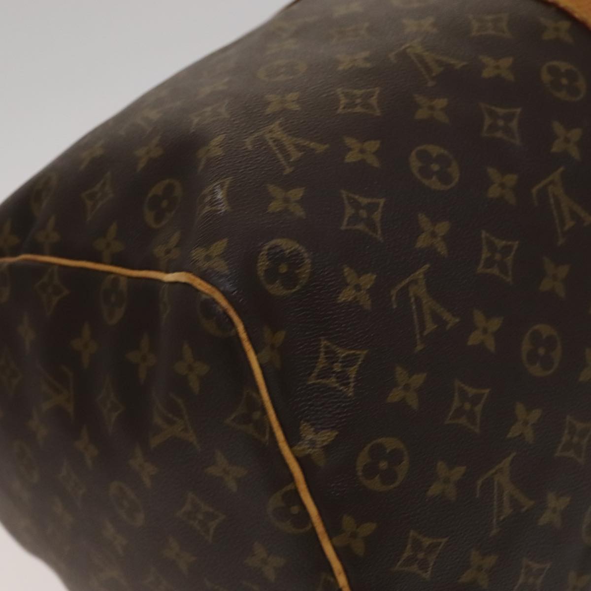 Louis Vuitton Keepall 60, Black, Canvas, travel