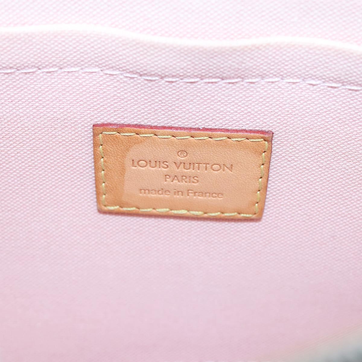 Louis Vuitton Croisette Vintage, White, Canvas, handbag