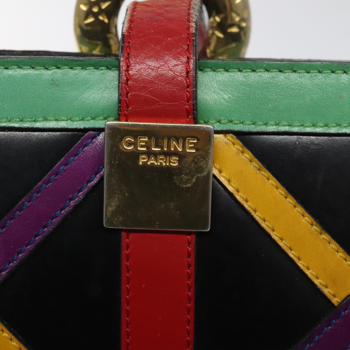 Céline, Multicolour, Leather, shoulder