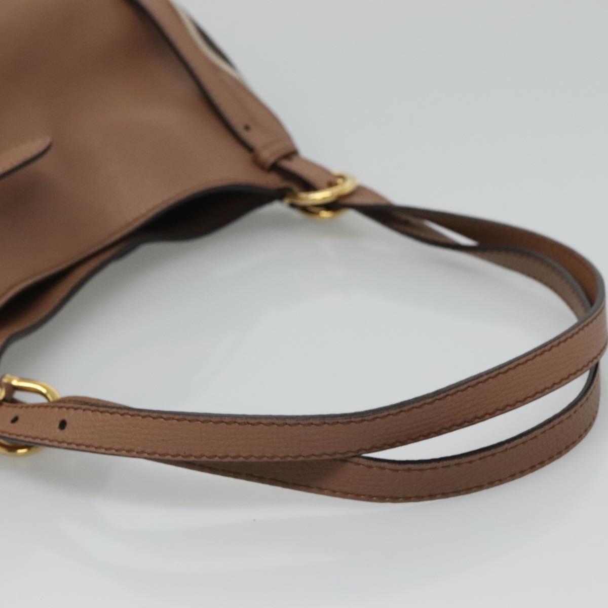 Burberry Canterbury, Brown, Leather, shoulder
