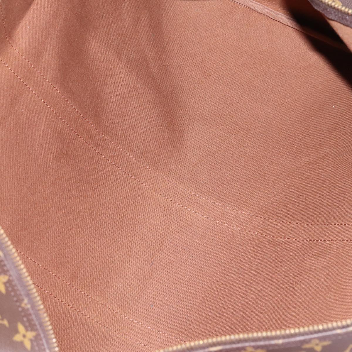 Louis Vuitton Keepall 60, Brown, Canvas, travel