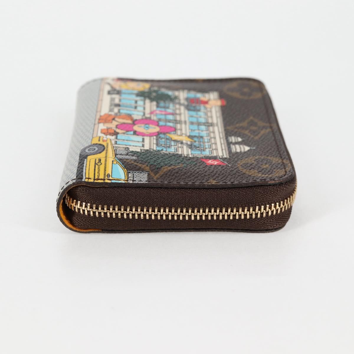 Louis Vuitton Vivienne, Brown, Canvas, wallet