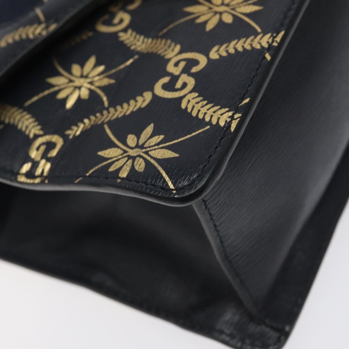 Gucci Sylvie, Navy, Leather, handbag
