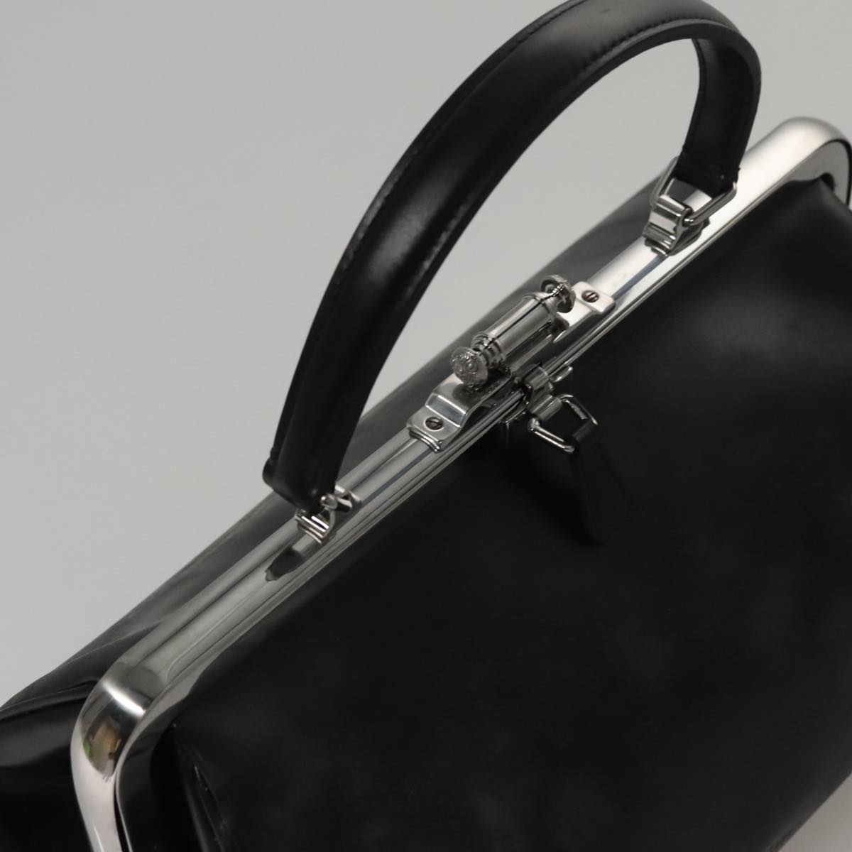 Prada Flame, Black, Leather, handbag