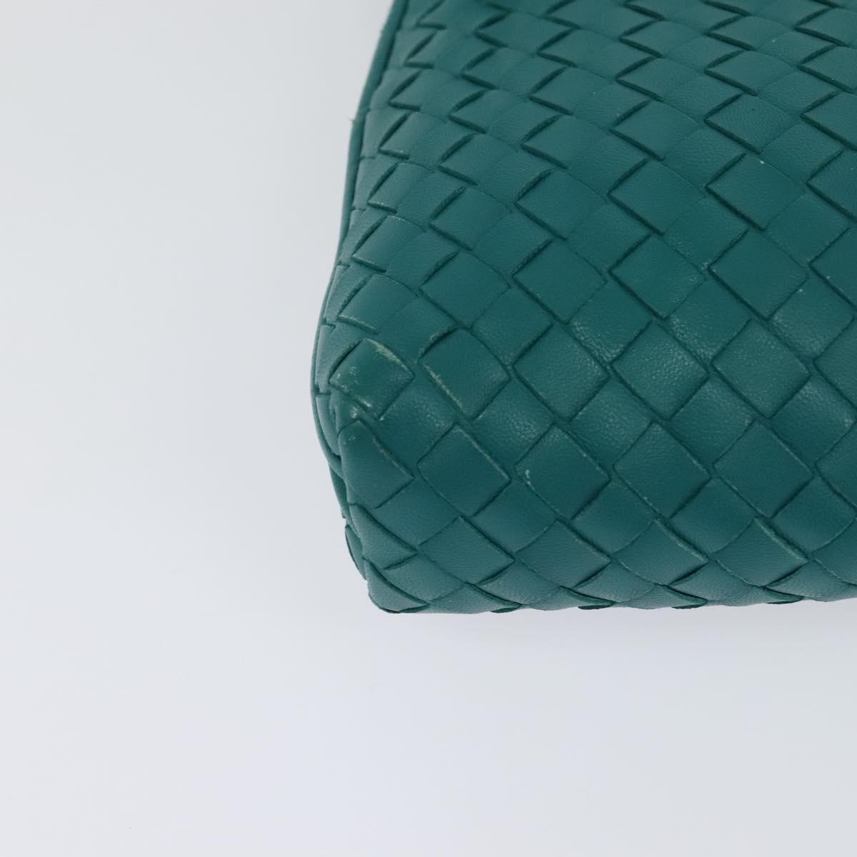 Bottega Veneta Intrecciato, Green, Leather, shoulder