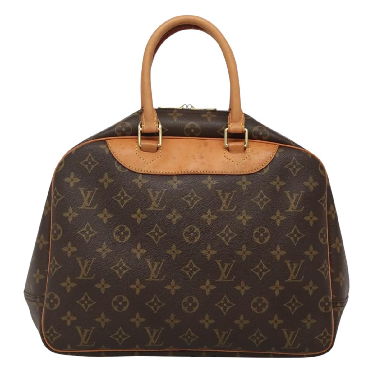Louis Vuitton Deauville, Brown, Canvas, handbag