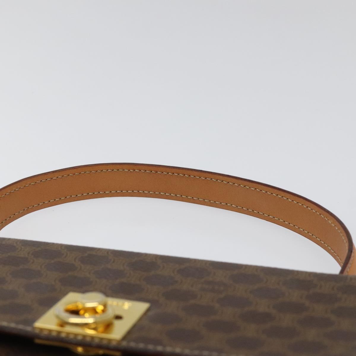 Céline Macadam, Brown, Canvas, handbag