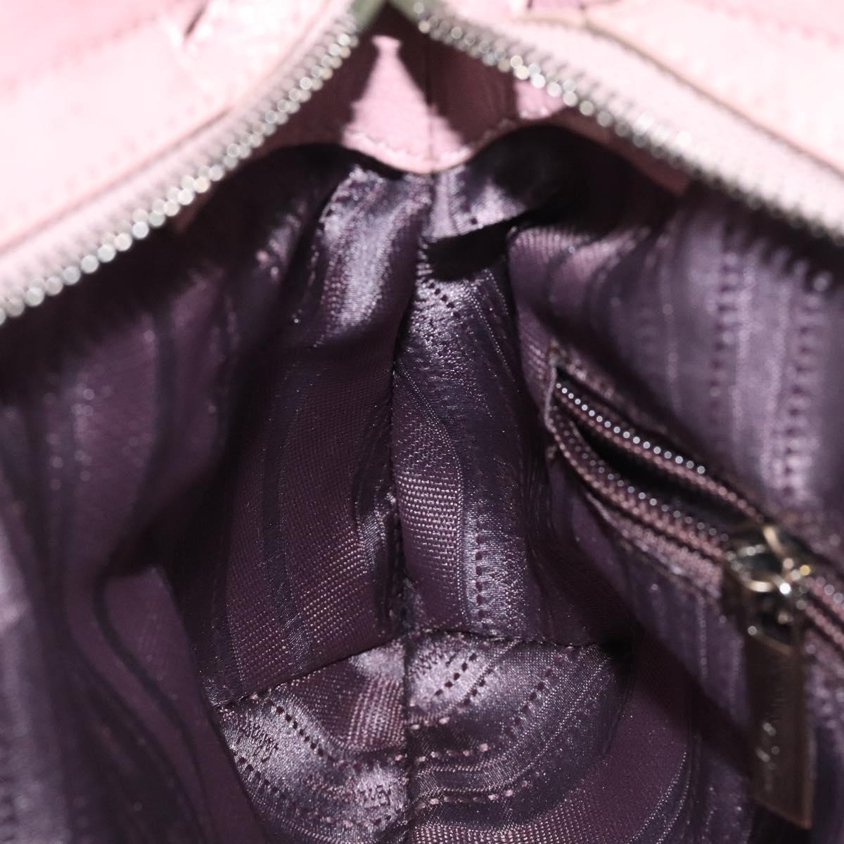 Salvatore Ferragamo Gancini, Pink, Leather, handbag