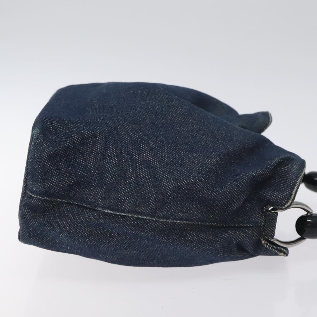 Dior Maris Pearl, Blue, Canvas, handbag