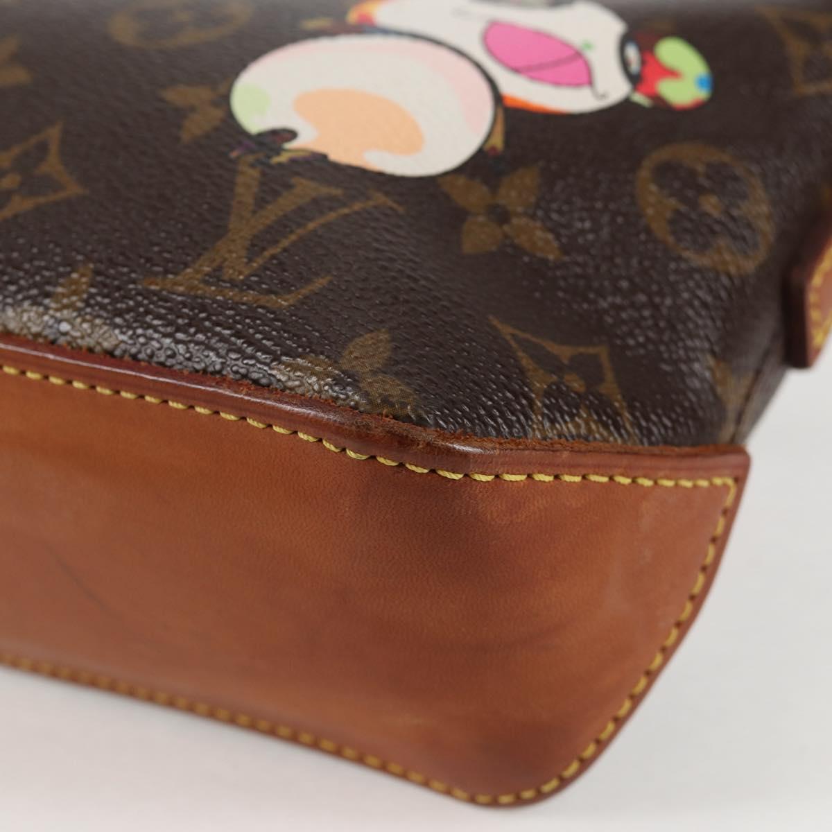 Louis Vuitton Trotteur, Brown, Canvas, shoulder