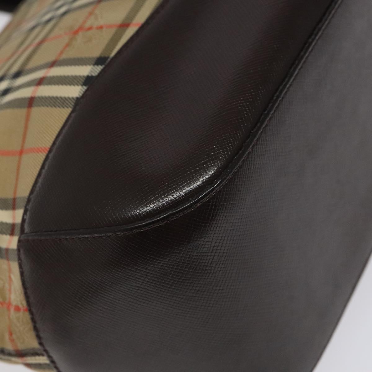 Burberry Nova Check, Beige, Canvas, tote