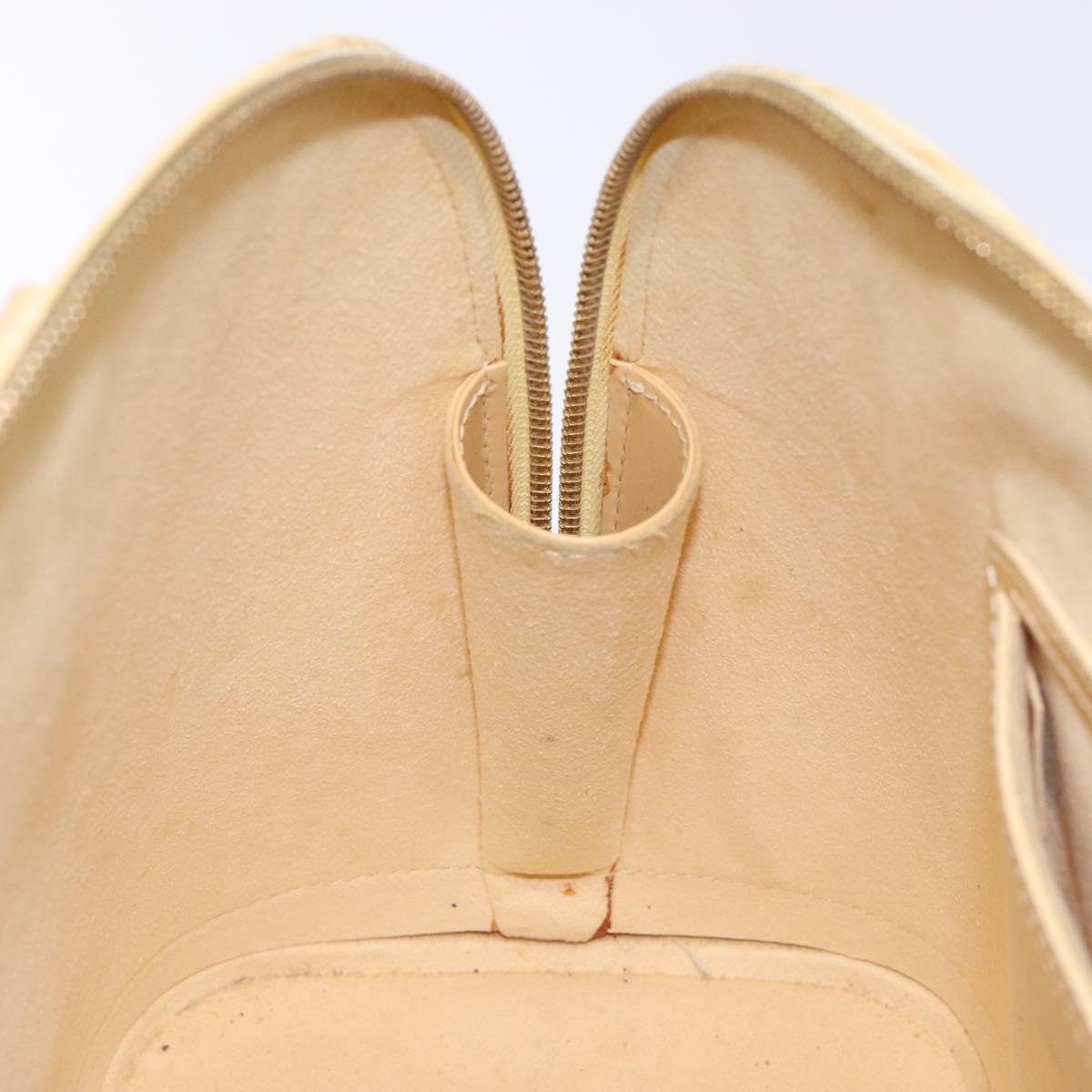 Louis Vuitton Alma, Beige, Leather, handbag