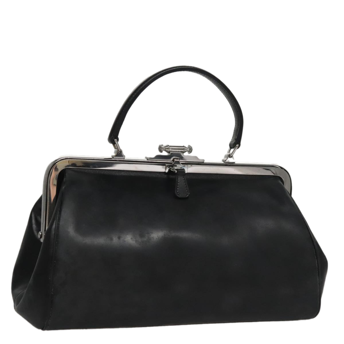Prada Flame, Black, Leather, handbag