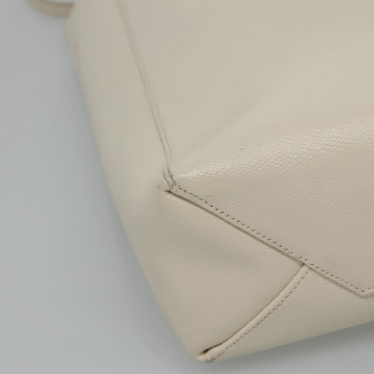 Céline Cabas Vertical, Beige, Leather, shoulder