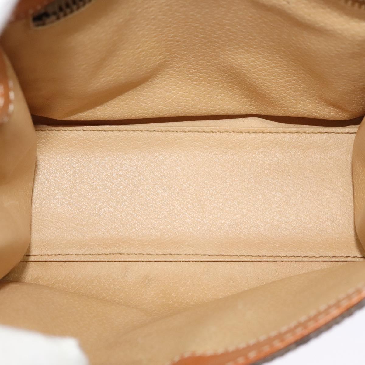 Céline Triomphe, Brown, Canvas, handbag
