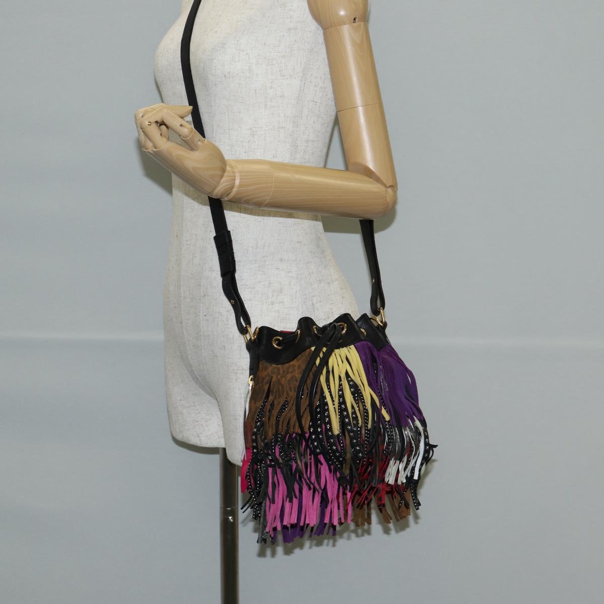 Saint Laurent Emmanuelle, Multicolour, Leather, shoulder