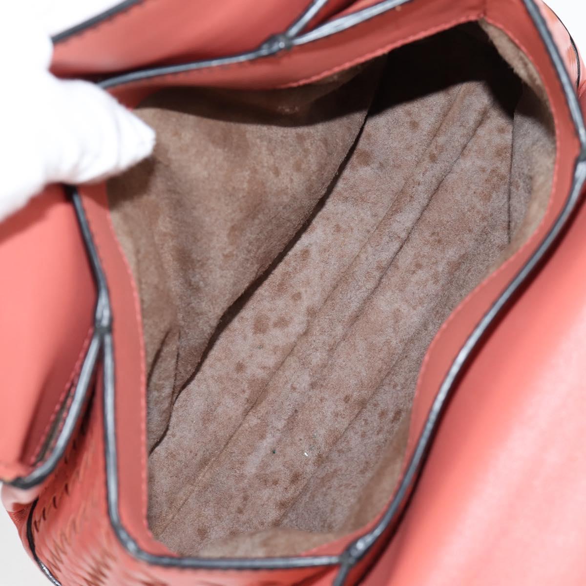 Bottega Veneta Piazza, Pink, Leather, handbag