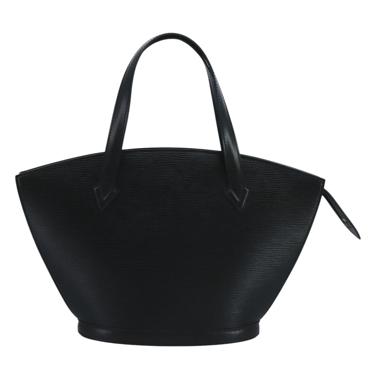 Louis Vuitton Saint Jacques, Black, Leather, handbag