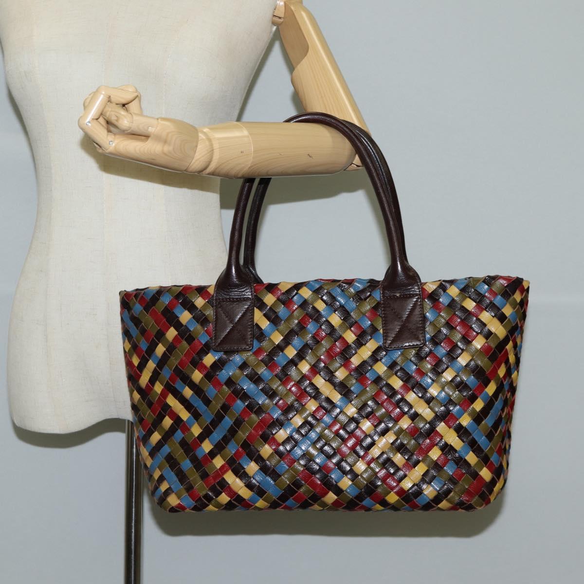 Bottega Veneta Intrecciato, Brown, Leather, tote