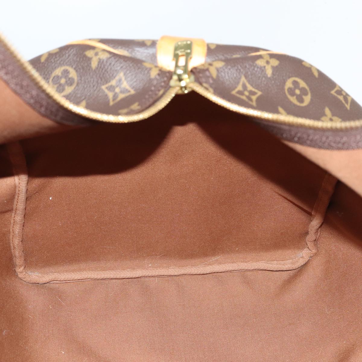 Louis Vuitton Keepall 60, Brown, Canvas, travel