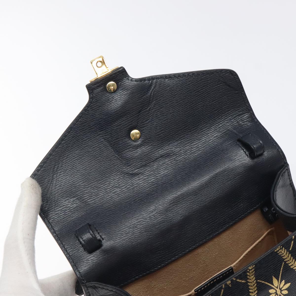 Gucci Sylvie, Navy, Leather, handbag