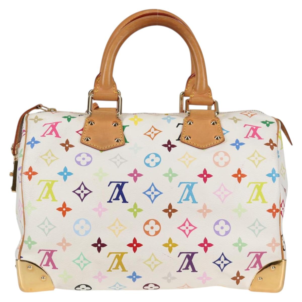 Louis Vuitton Speedy 30, Multicolour, Canvas, handbag