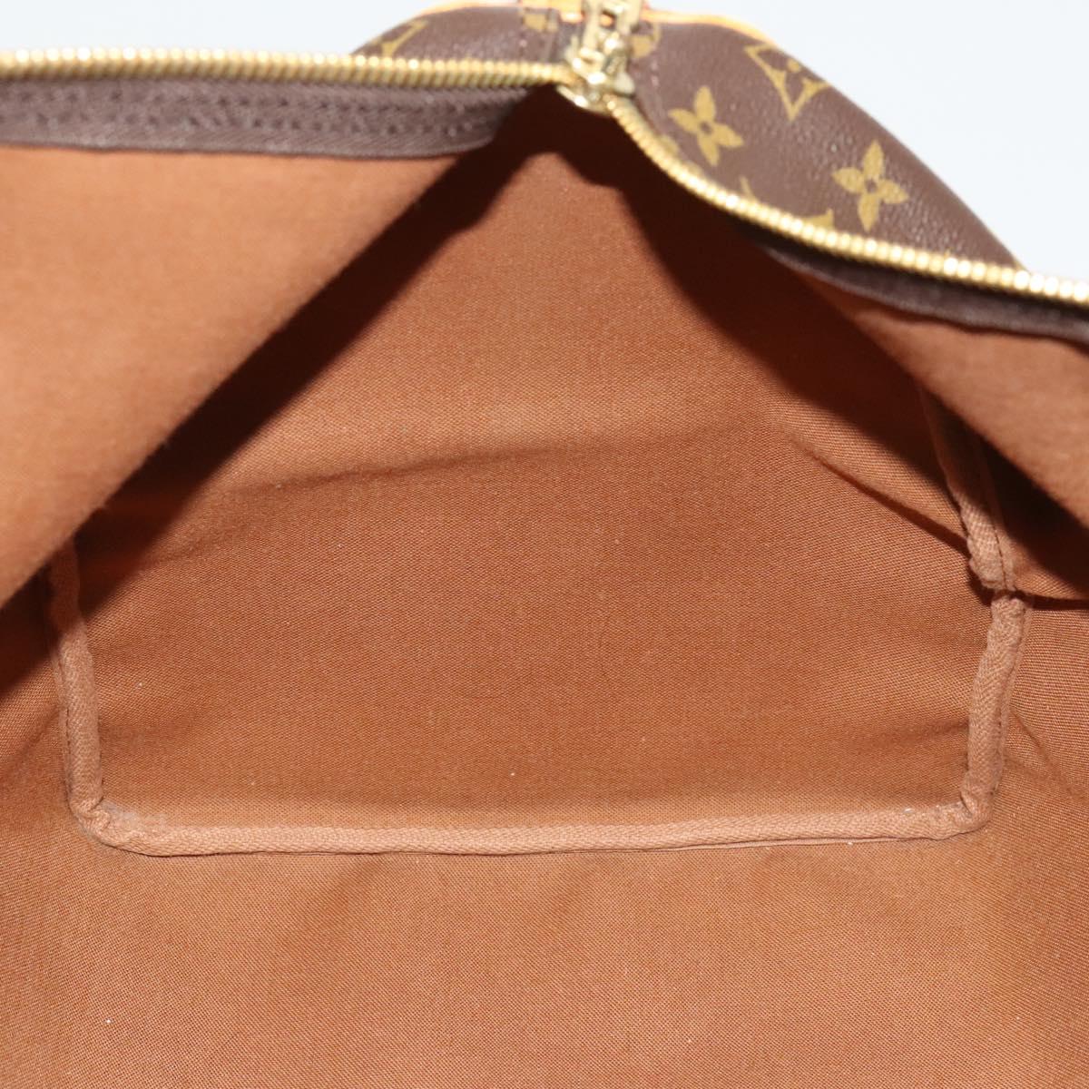 Louis Vuitton Keepall 55, Brown, Canvas, travel