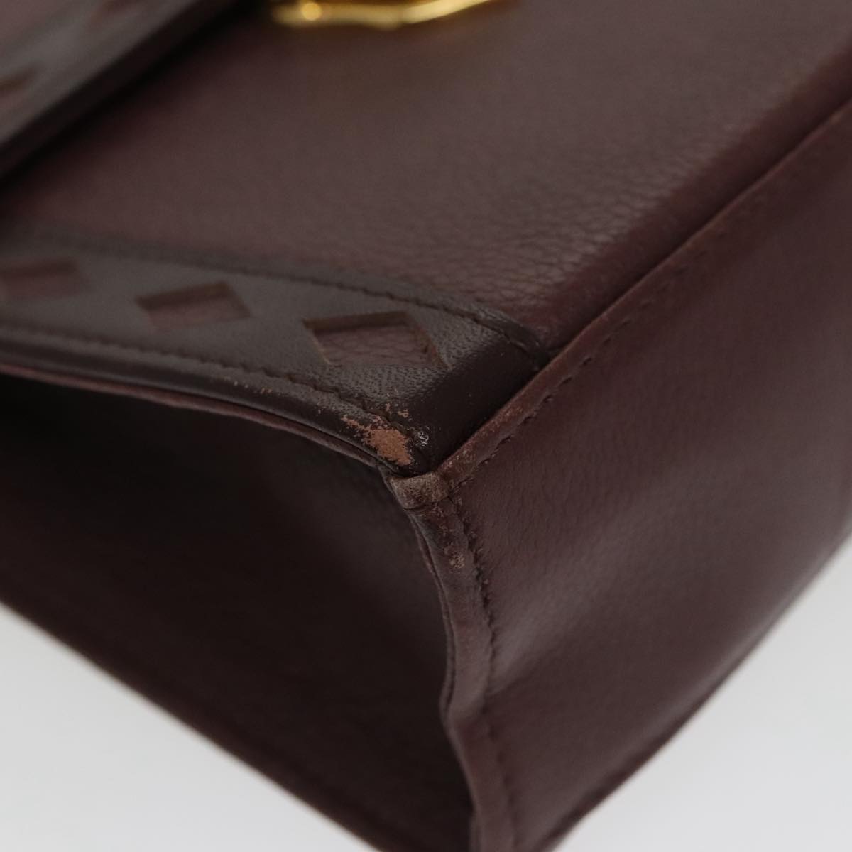 Saint Laurent, Burgundy, Leather, handbag