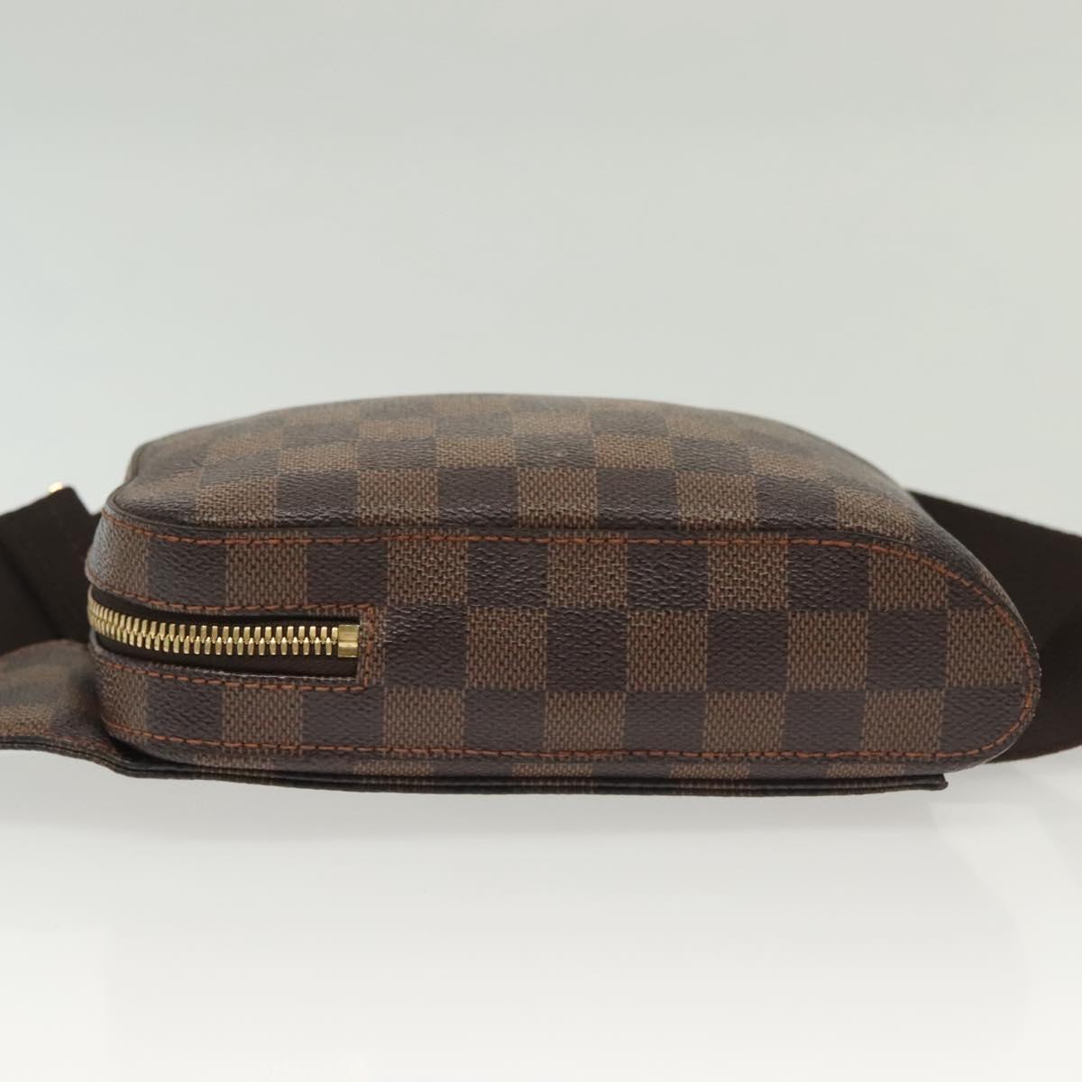Louis Vuitton Geronimos, Brown, Canvas, clutch