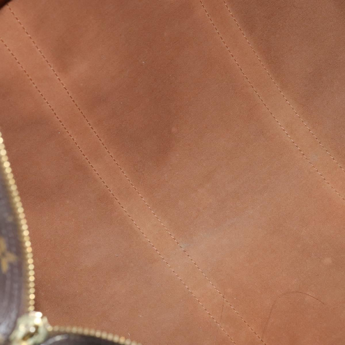 Louis Vuitton Keepall 60, Brown, Canvas, travel