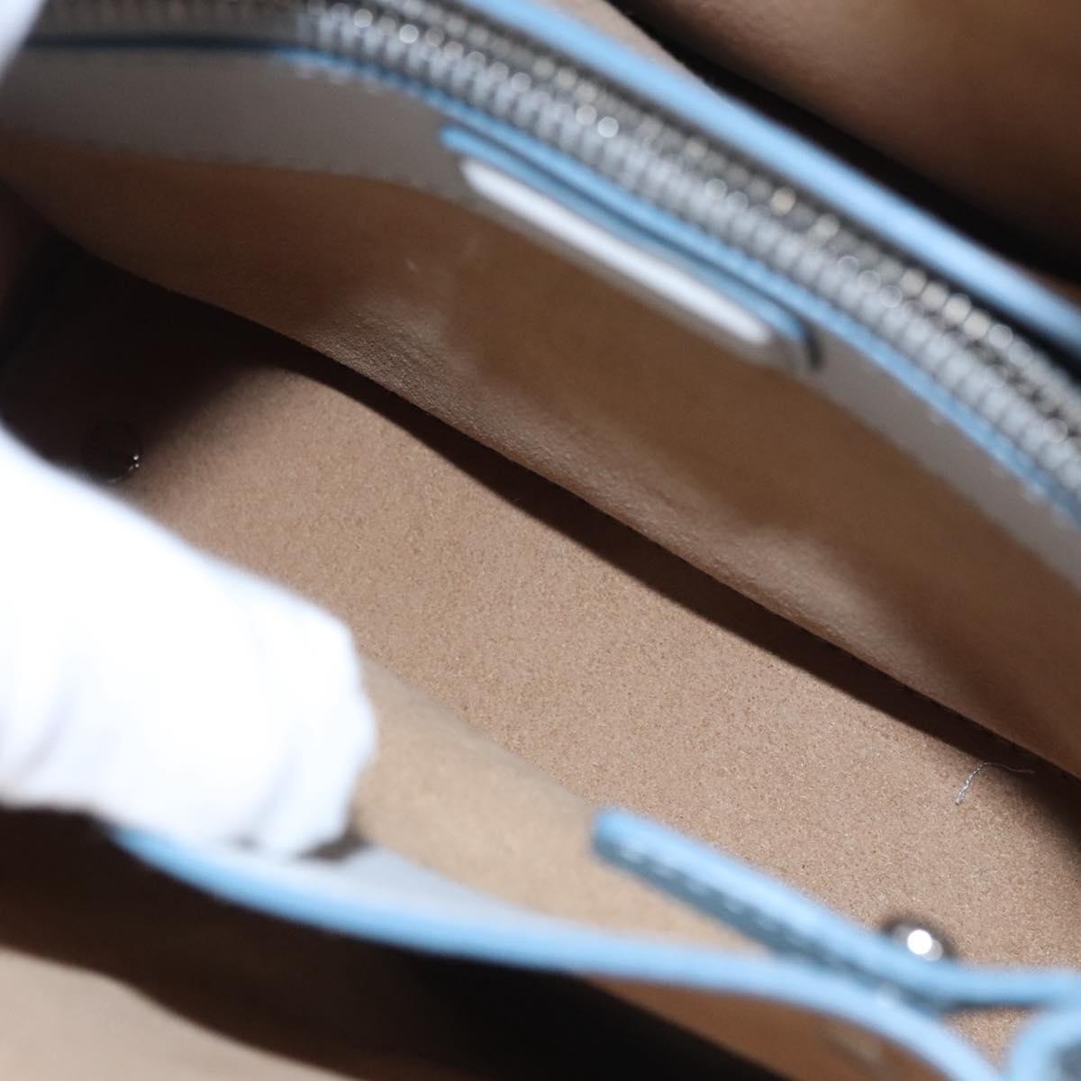 MCM Milla, Blue, Leather, handbag