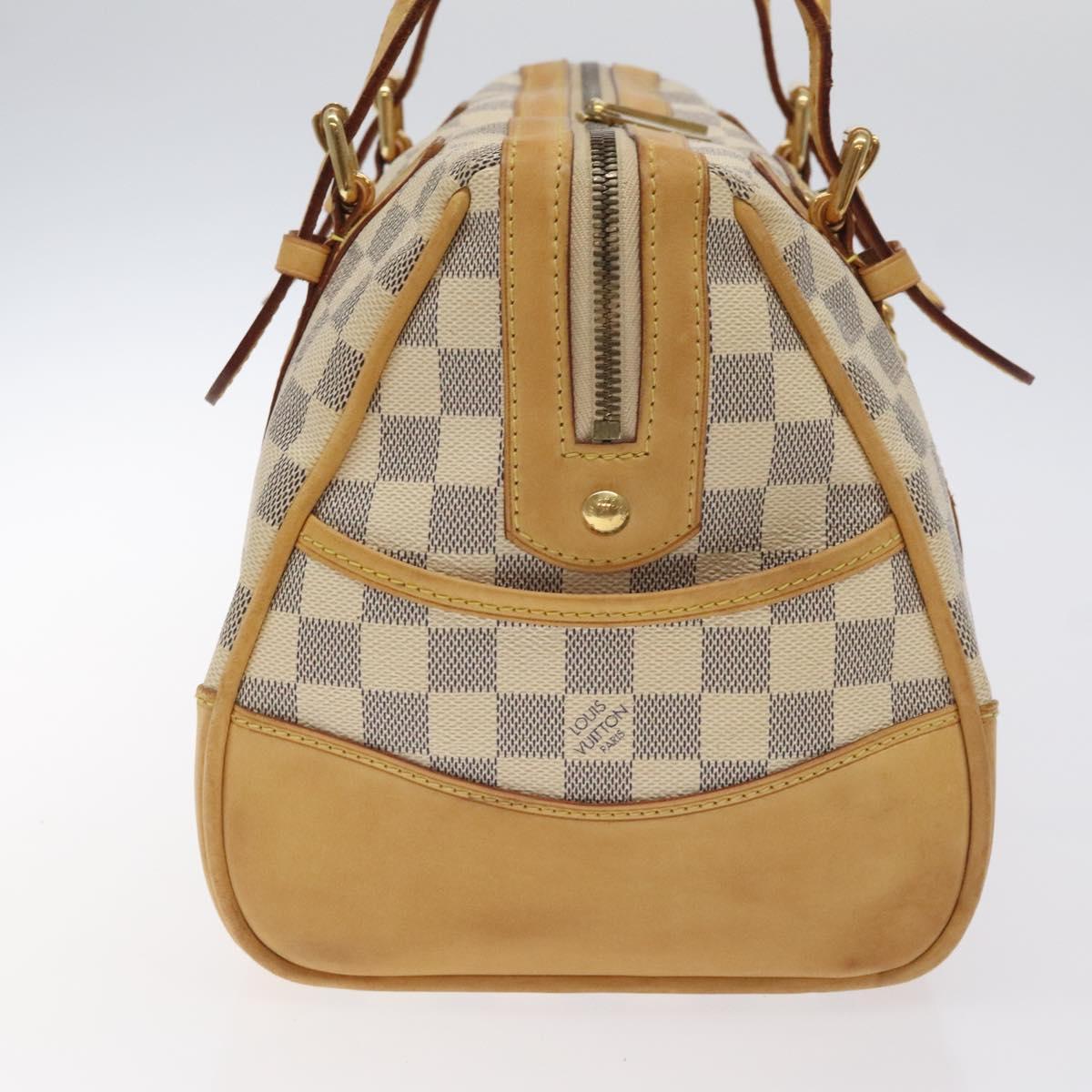 Louis Vuitton Berkeley, White, Canvas, handbag