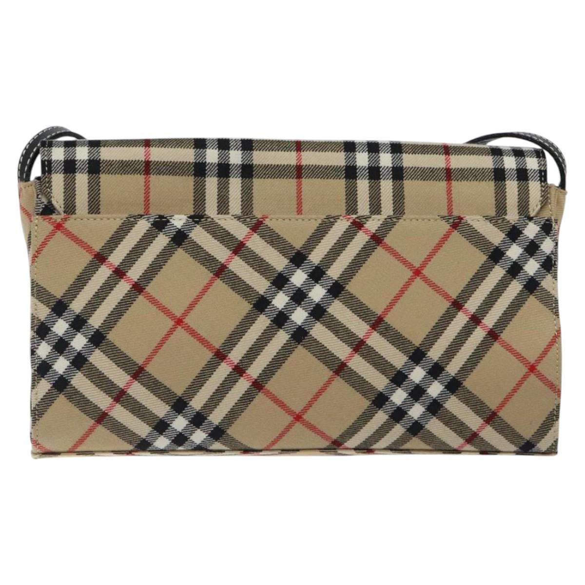 Burberry Nova Check, Beige, Canvas, shoulder