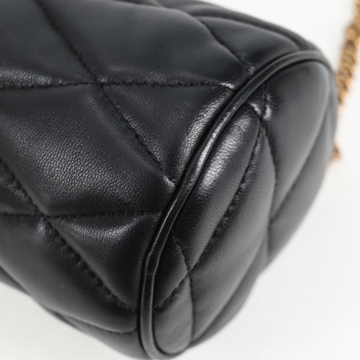 Yves Saint Laurent, Black, Leather, shoulder