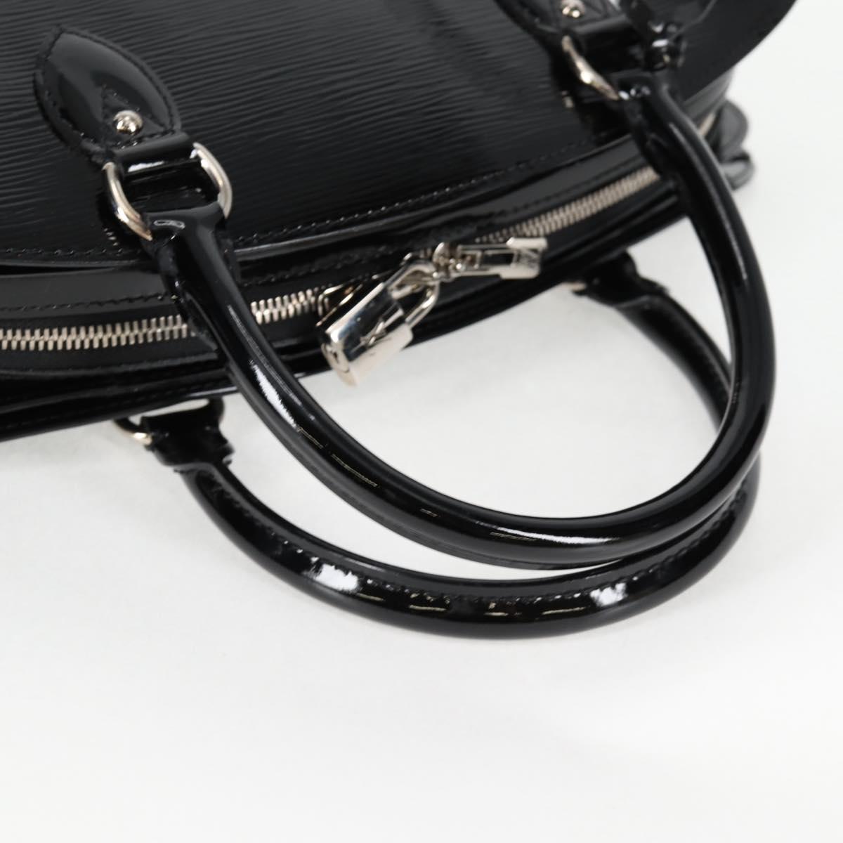 Louis Vuitton Pont Neuf, Black, Leather, handbag